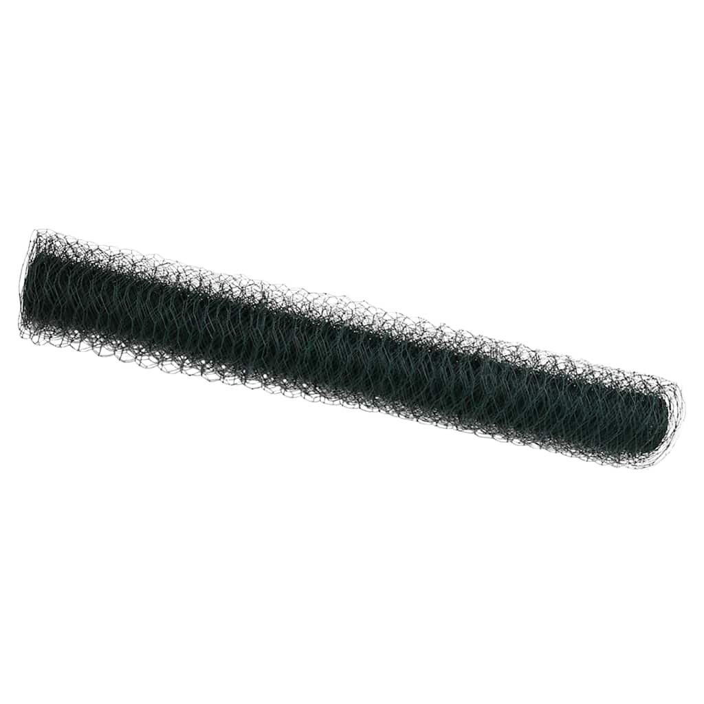 Heksagonalna ograda 1,2 x 100 m PVC Zelena