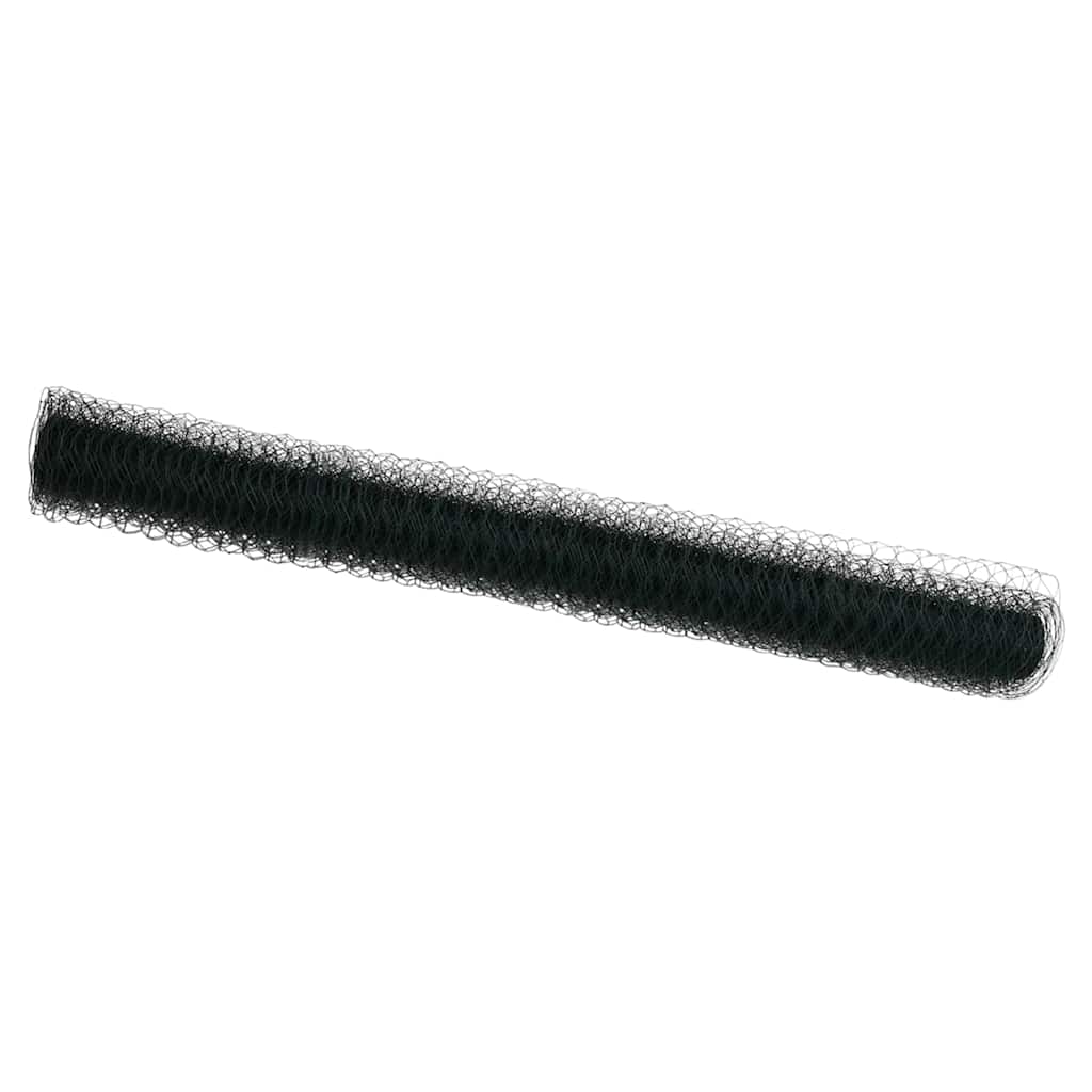 Heksagonalna ograda 1,5 x 100 m PVC Zelena