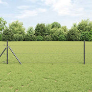 Heksagonalna ograda 0,4 x 25 m PVC Siva
