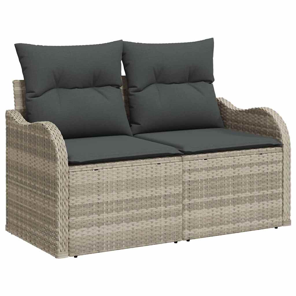 Sjedeća garnitura za vrt Svijetlo siva 55 x 55 x 37 cm