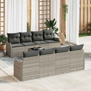 Sjedeća garnitura za vrt Svijetlo siva 55 x 55 x 37 cm