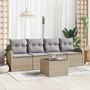 Sjedeća garnitura za vrt Bež 55 x 55 x 37 cm poliratan