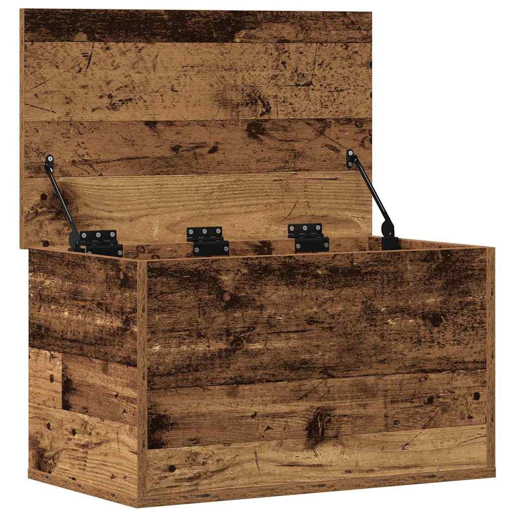 Kutija za spremanje s pohranom Staro drvo 60 x 35 x 35 cm