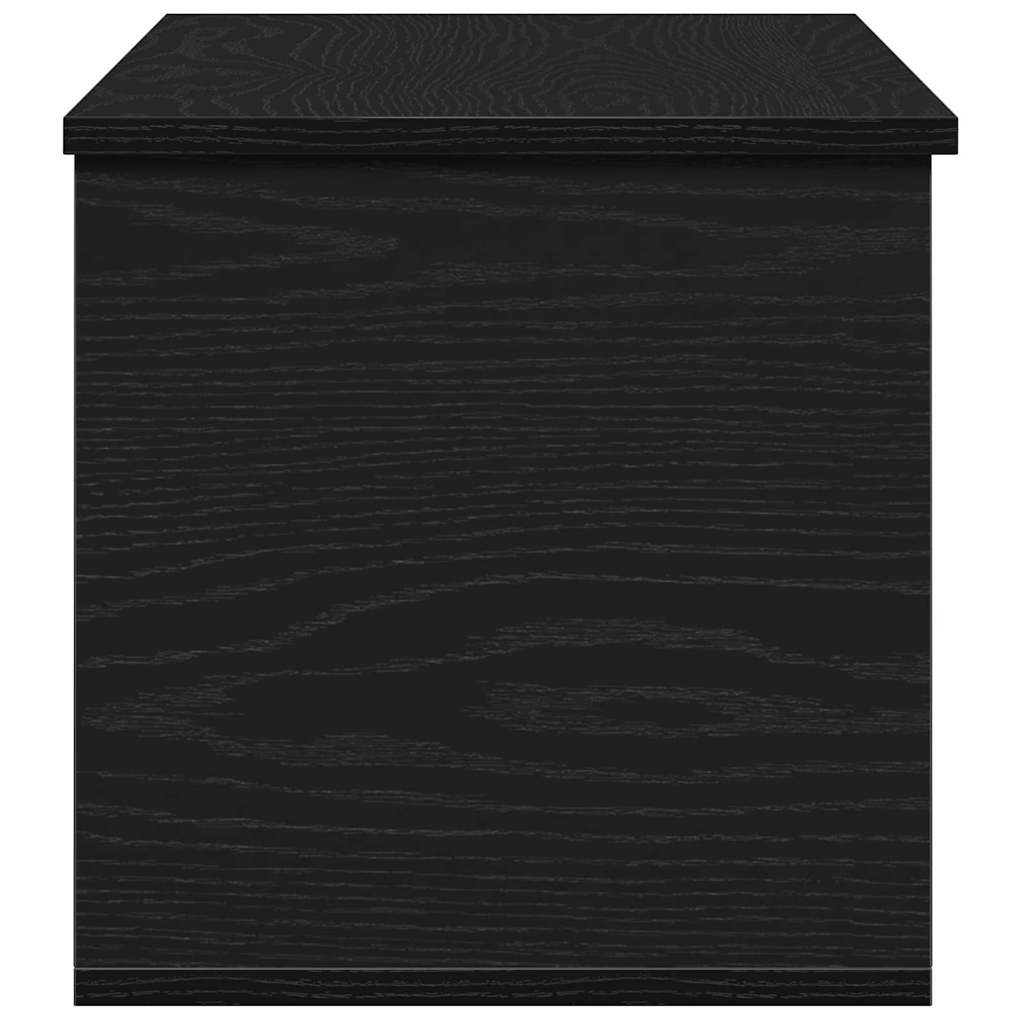 Kutija za spremanje s pohranom Crni hrast 90 x 35 x 35 cm