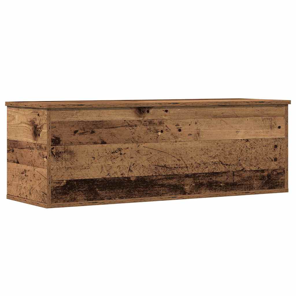 Kutija za spremanje s pohranom Staro drvo 102 x 35 x 35 cm