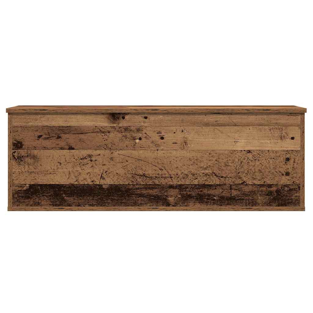 Kutija za spremanje s pohranom Staro drvo 102 x 35 x 35 cm