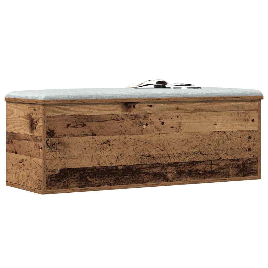Kutija za spremanje s pohranom Staro drvo 102 x 35 x 35 cm