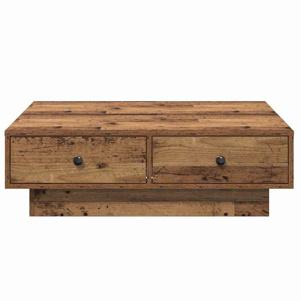 Kava Stol Staro drvo 90 x 90 x 28 cm Konstruirano drvo