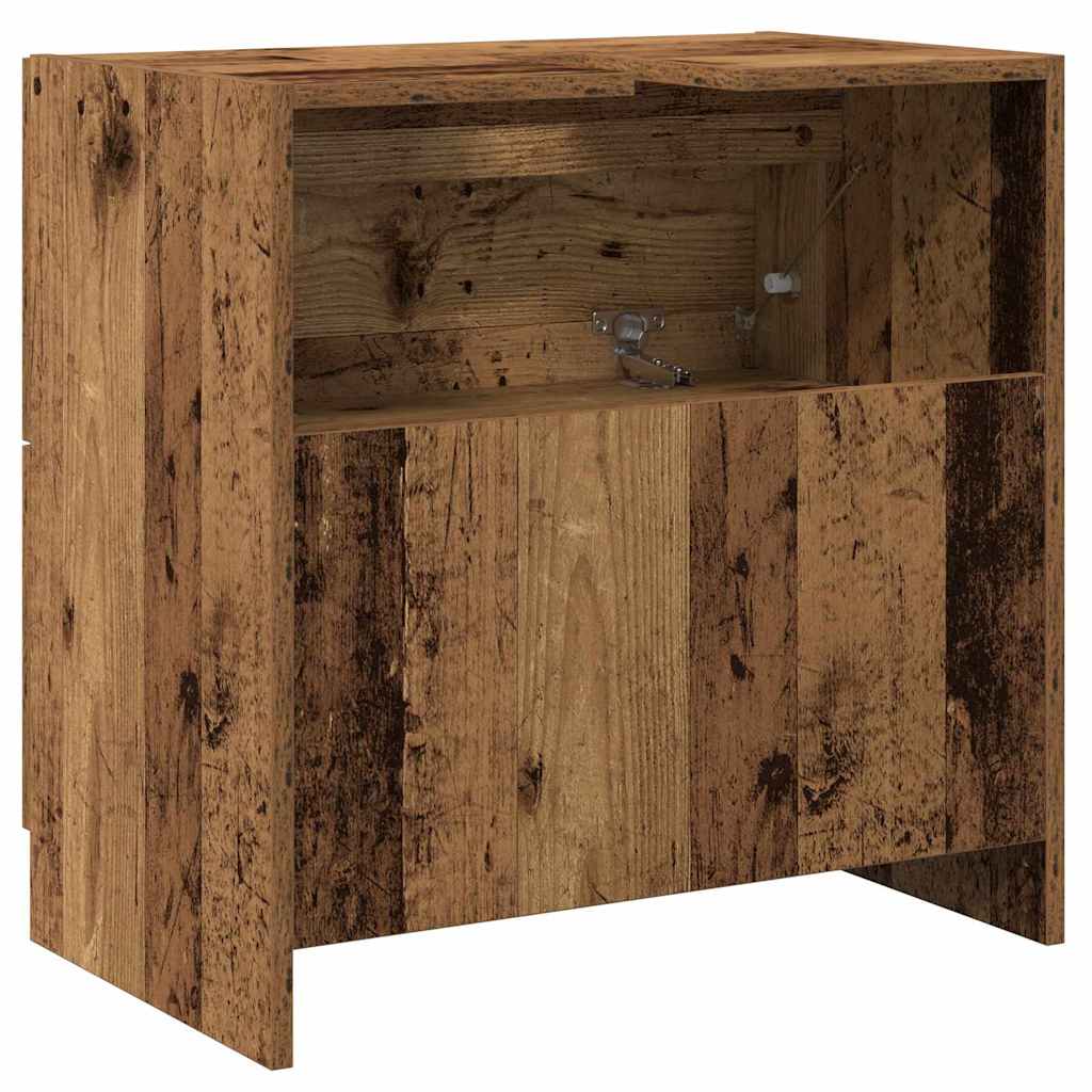 Kupaonski ormar Staro drvo 59 x 37 x 59 cm Konstruirano drvo