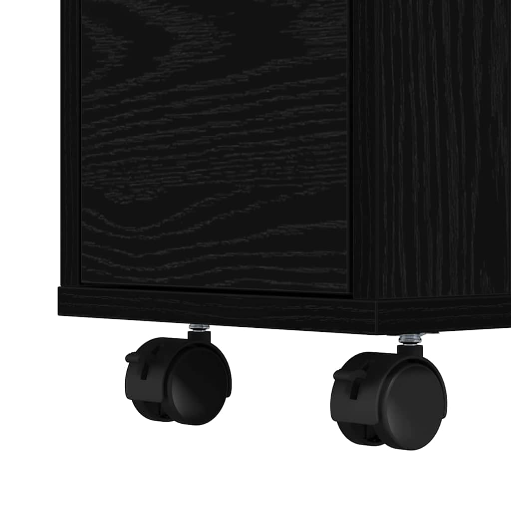 Set namještaja za kupaonicu Zidne Crni hrast 65 x 23 x 87 cm