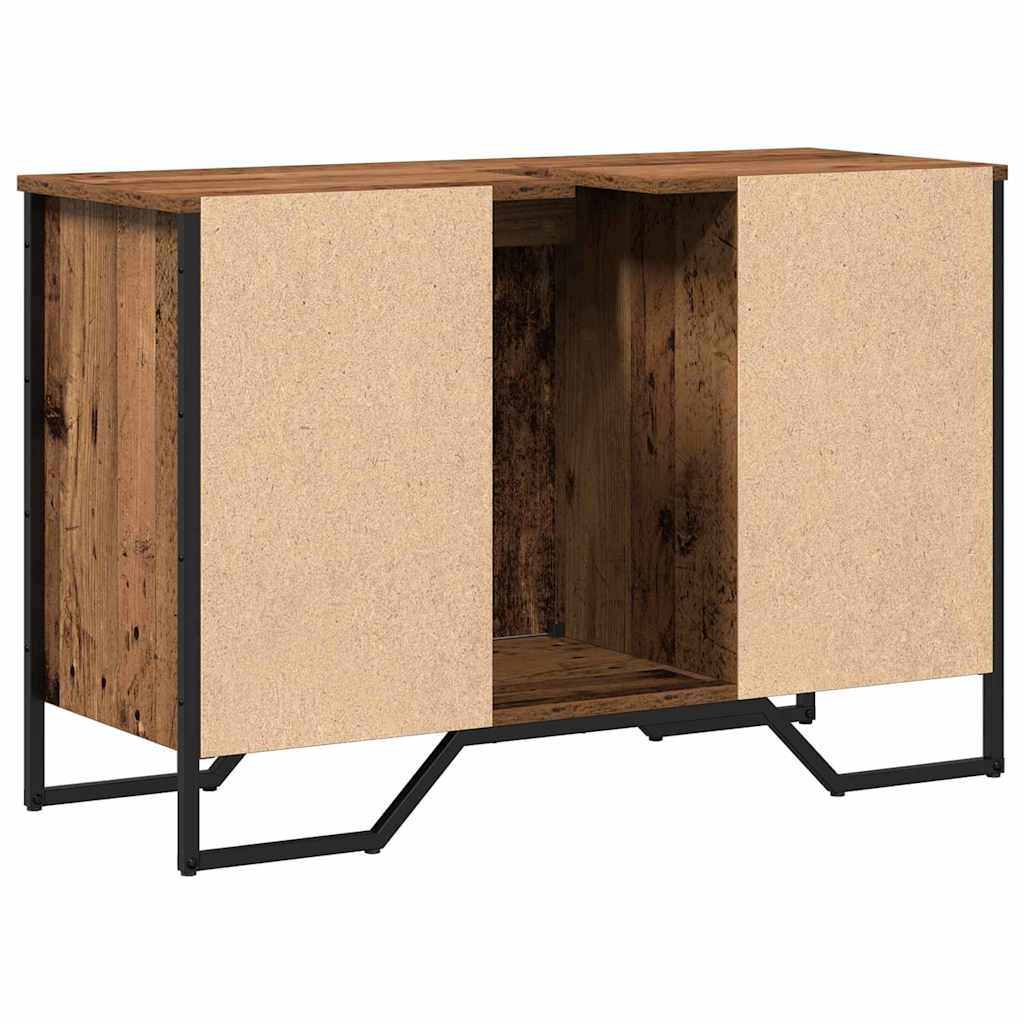 Kabinet za Sudoper Staro drvo 91 x 35 x 60 cm Konstruirano drvo