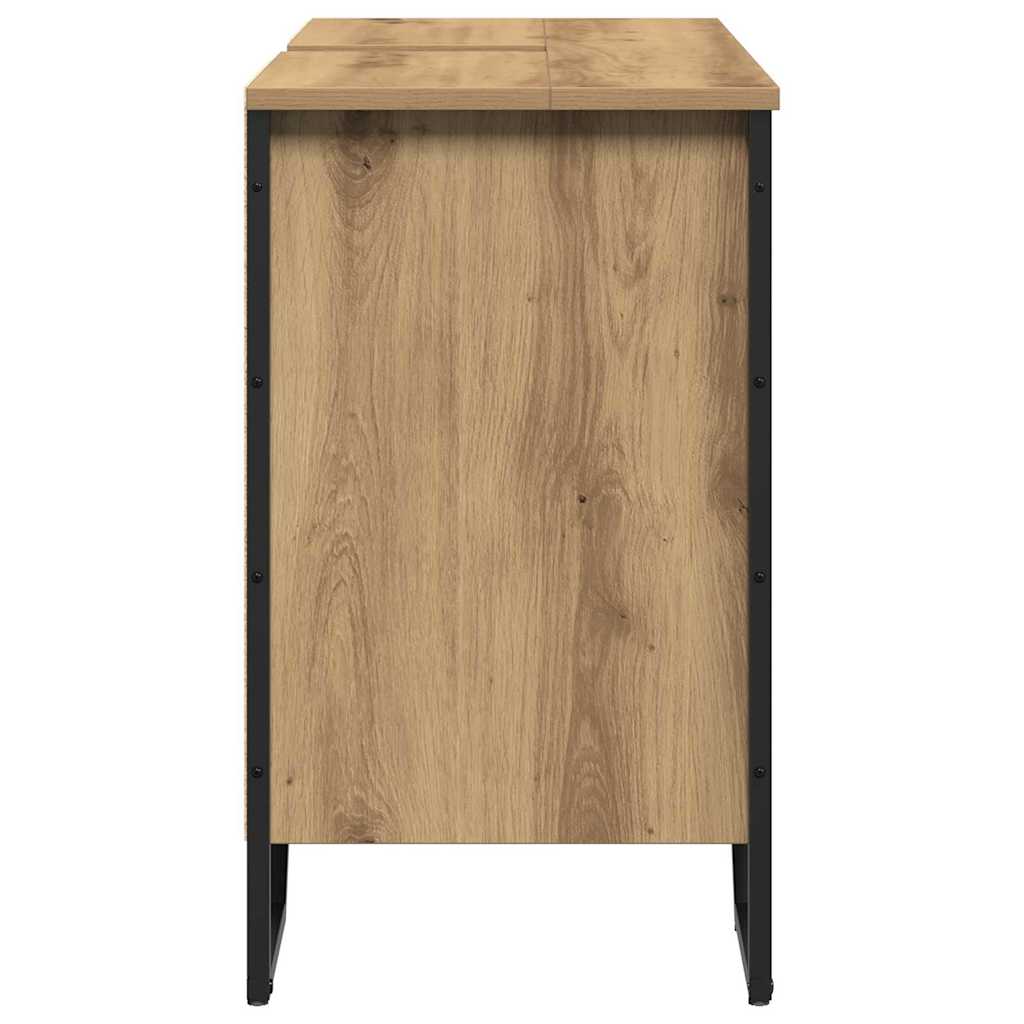 Kupaonski ormarić za sudoper Umjetnički hrast 91 x 35 x 60 cm