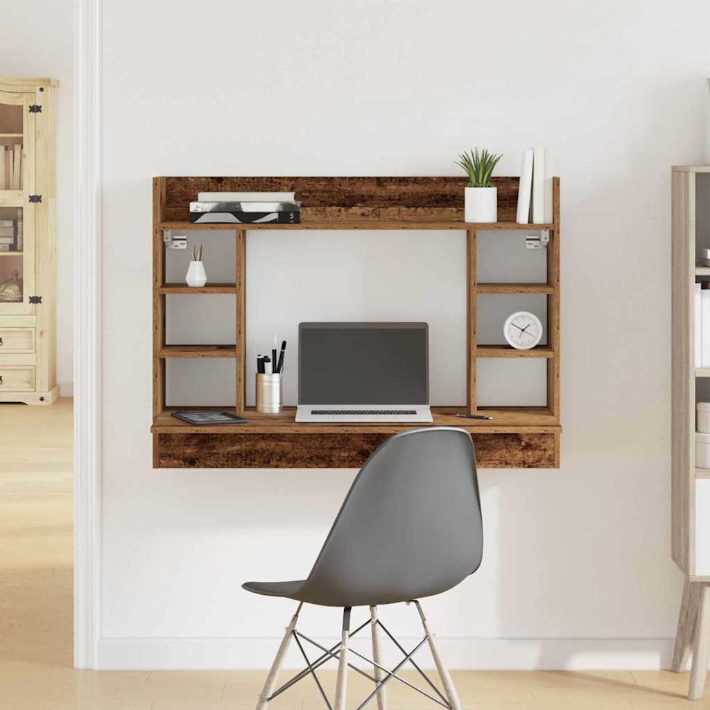Stol za zid Zidne Staro drvo 105 x 48 x 75 cm Konstruirano drvo