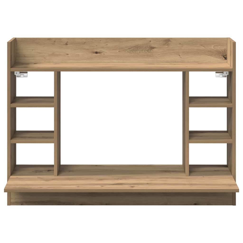 Stol za zid hrast artisan 105 x 48 x 75 cm Konstruirano drvo
