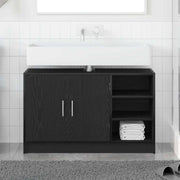 Kupaonski ormar Crni hrast 90 x 29 x 55 cm Konstruirano drvo
