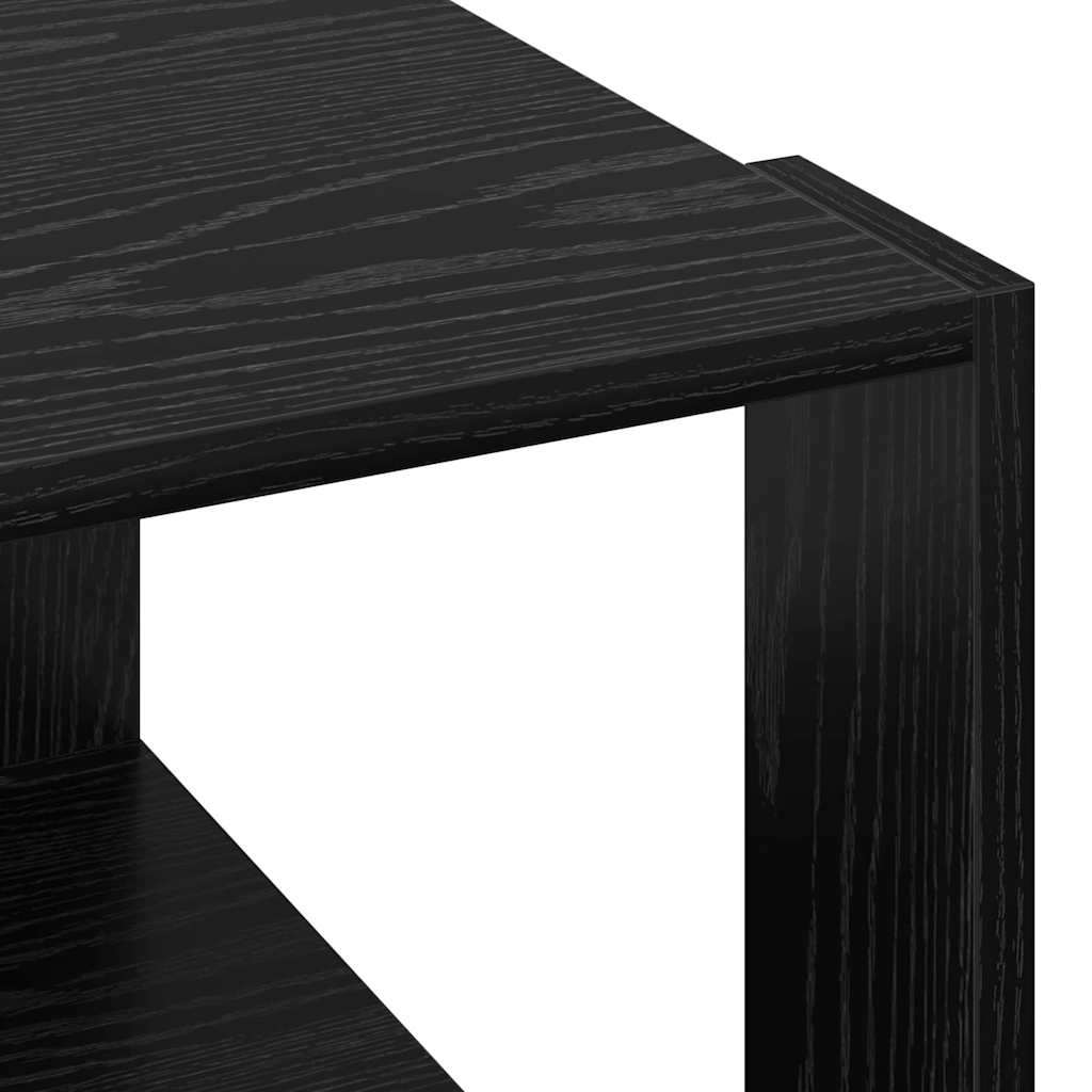 Kava Stol Crni hrast 51,5 x 51,5 x 30 cm Konstruirano drvo