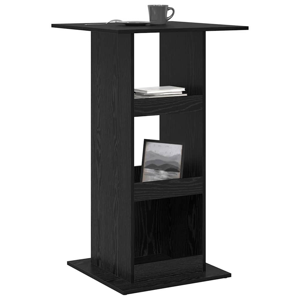 Stol za bar Crni hrast 60 x 60 x 100 cm Konstruirano drvo