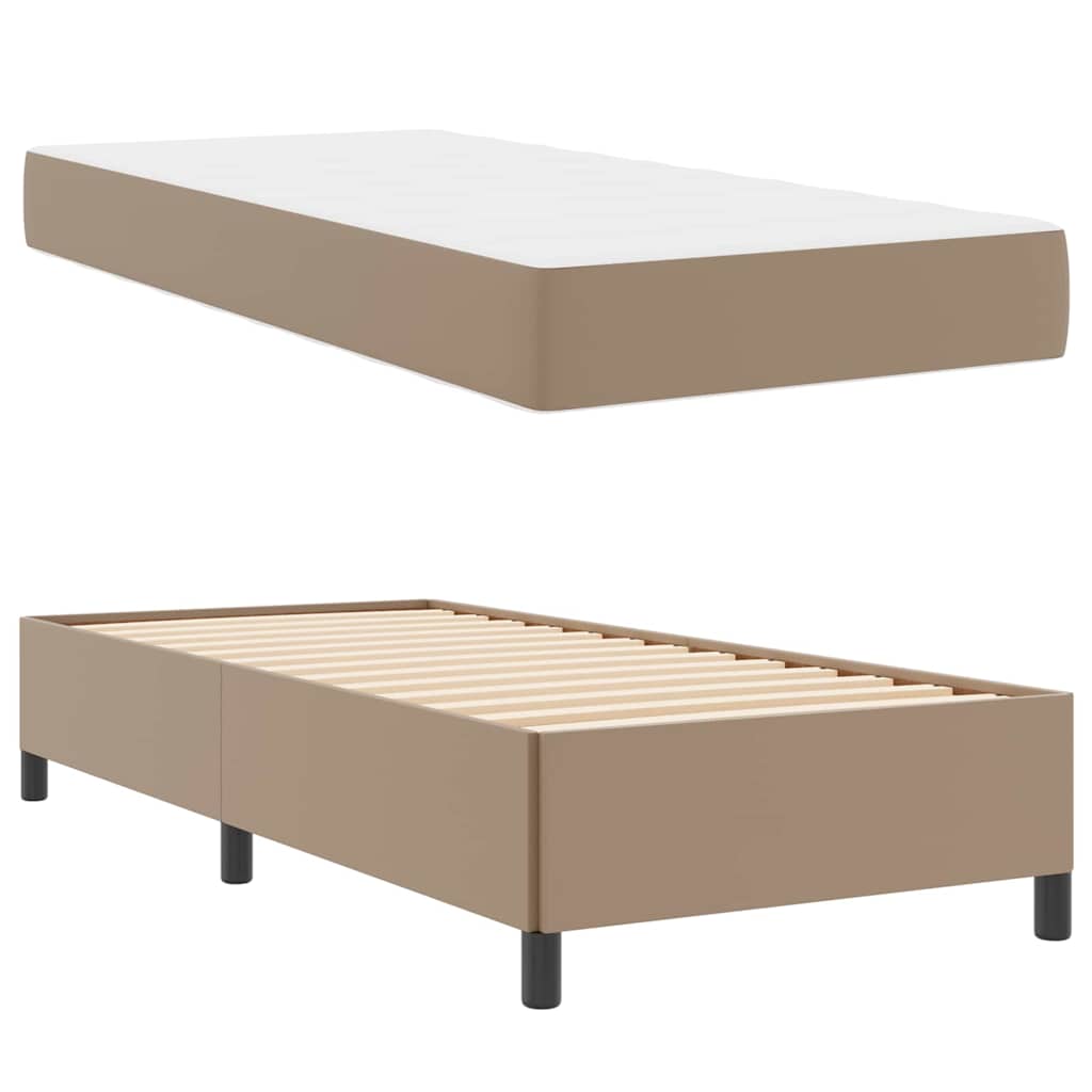 Krevetna konstrukcija Boja cappuccina 90 x 200 cm tkanina