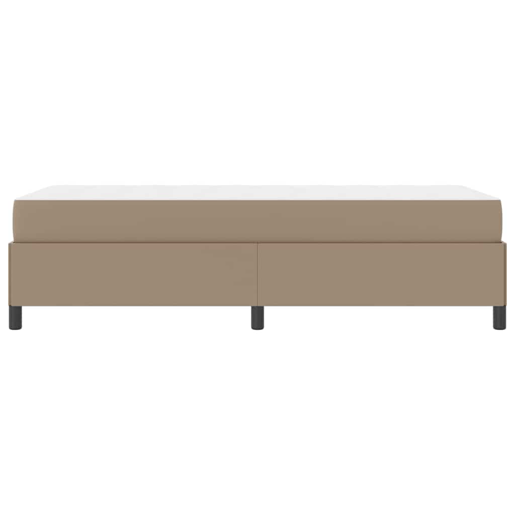 Krevetna konstrukcija Boja cappuccina 90 x 200 cm tkanina