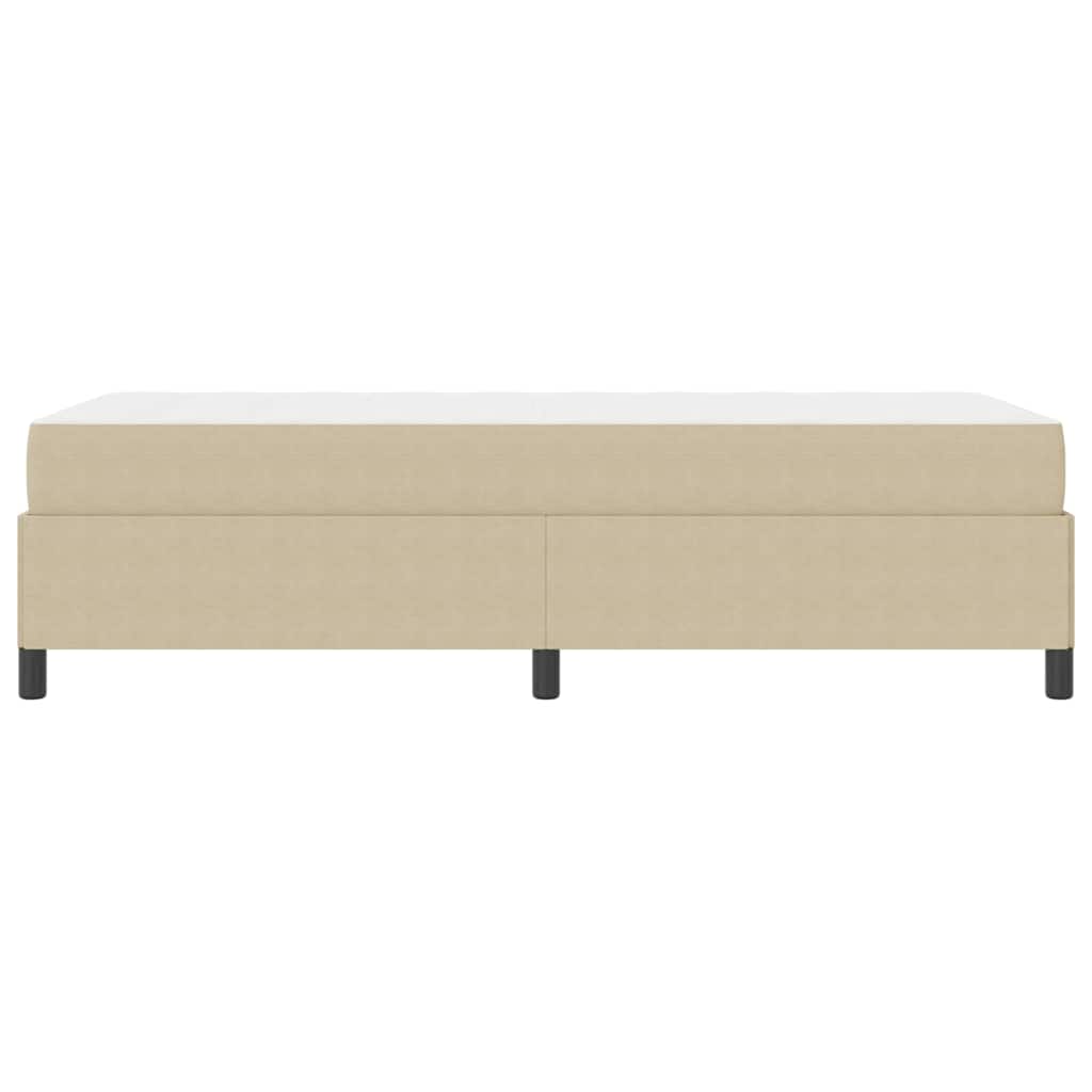 Krevetna konstrukcija Svijetlozeleni sivi 100 x 200 cm tkanina