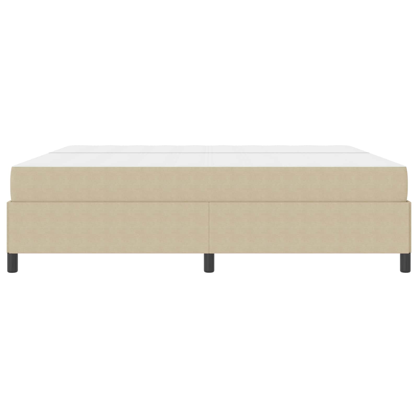 Krevetna konstrukcija Svijetlozeleni sivi 200 x 200 cm tkanina