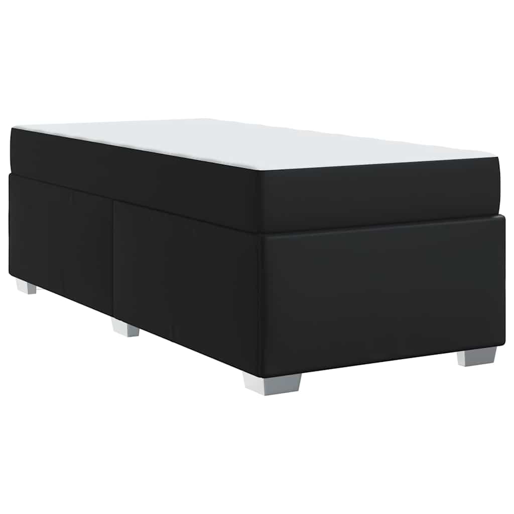 Krevetna konstrukcija Crna 80 x 200 cm tkanina