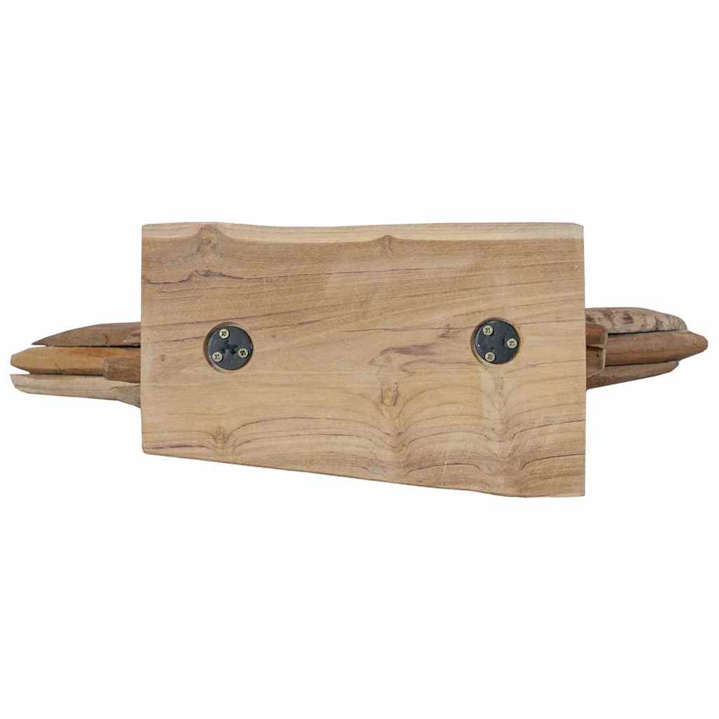 Božićna zvijezda Smeđa 59,5 x 18 x 74 cm Čvrsto teak drvo