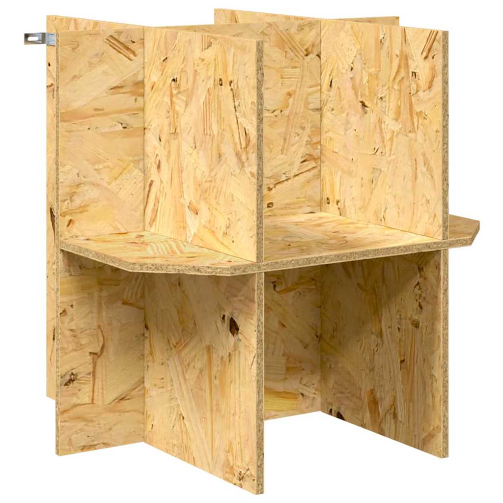 Terarij Smeđa 50 x 50 x 150 cm OSB