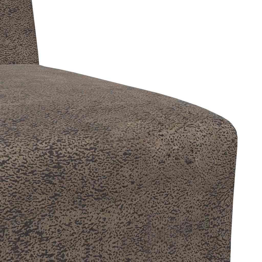Modularna sofa bez naslona 2 pcs Tamno siva 55 x 74 x 82 cm