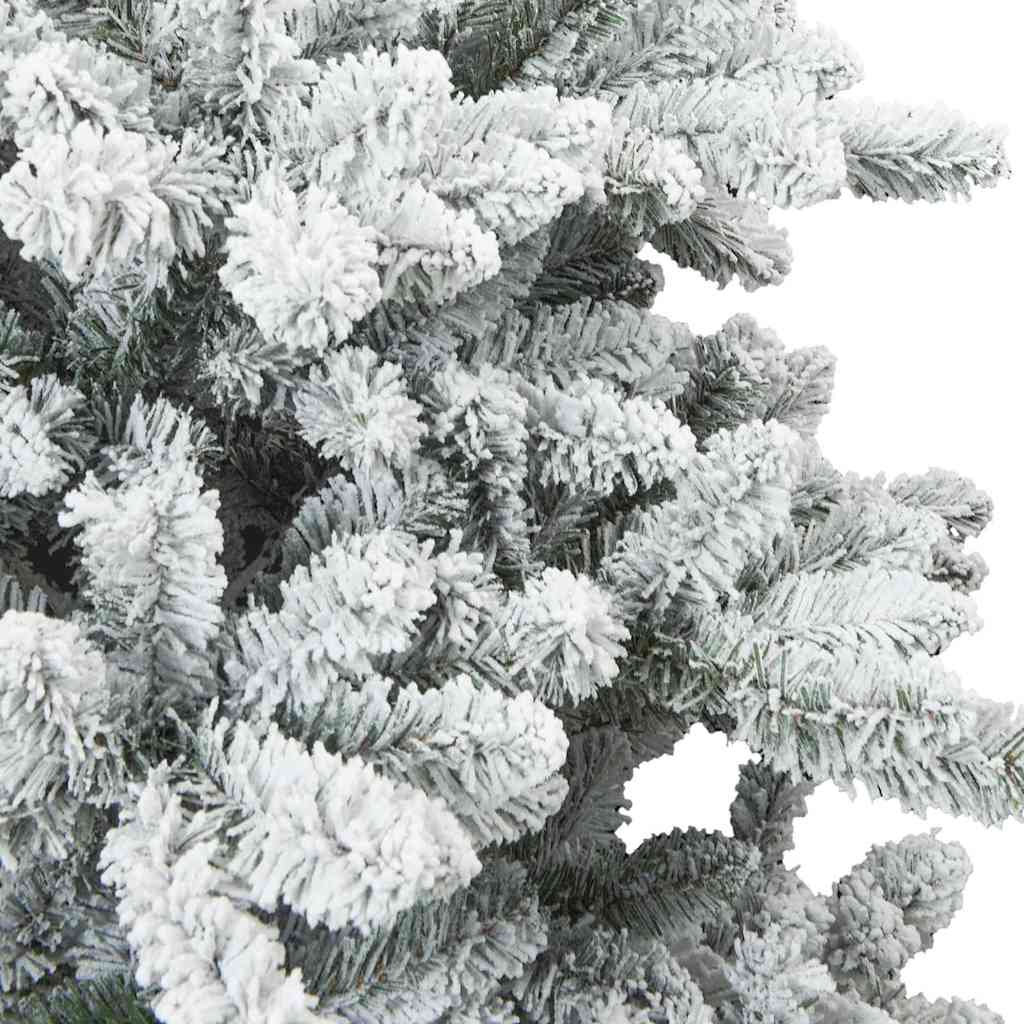 Umjetno Zglobno Božićno Drvo Snijeg Preplačeno Bijela 150 cm