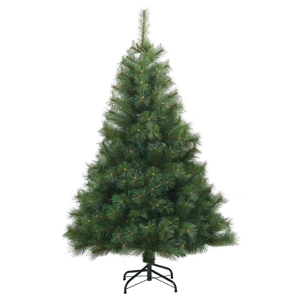 Umjetno božićno drvce s nogom Zelena 120 cm PVC, čelik