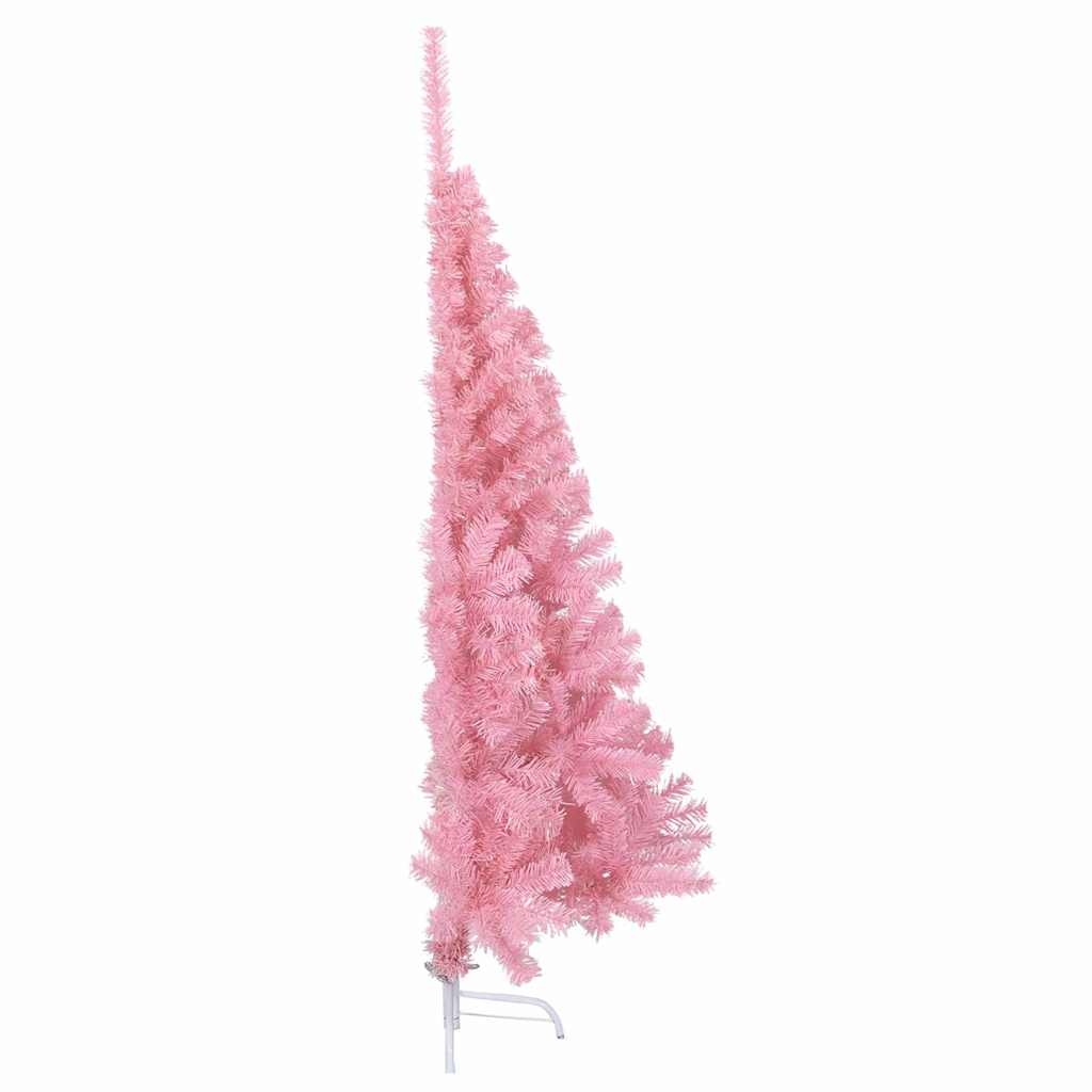Umjetno predsvijetljeno božićno drvce Ružičasta 120 cm PVC