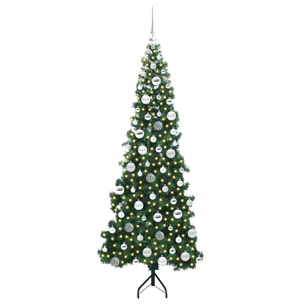 Korner Umjetno Božićno Drvo Zelena 180 cm PVC i metal