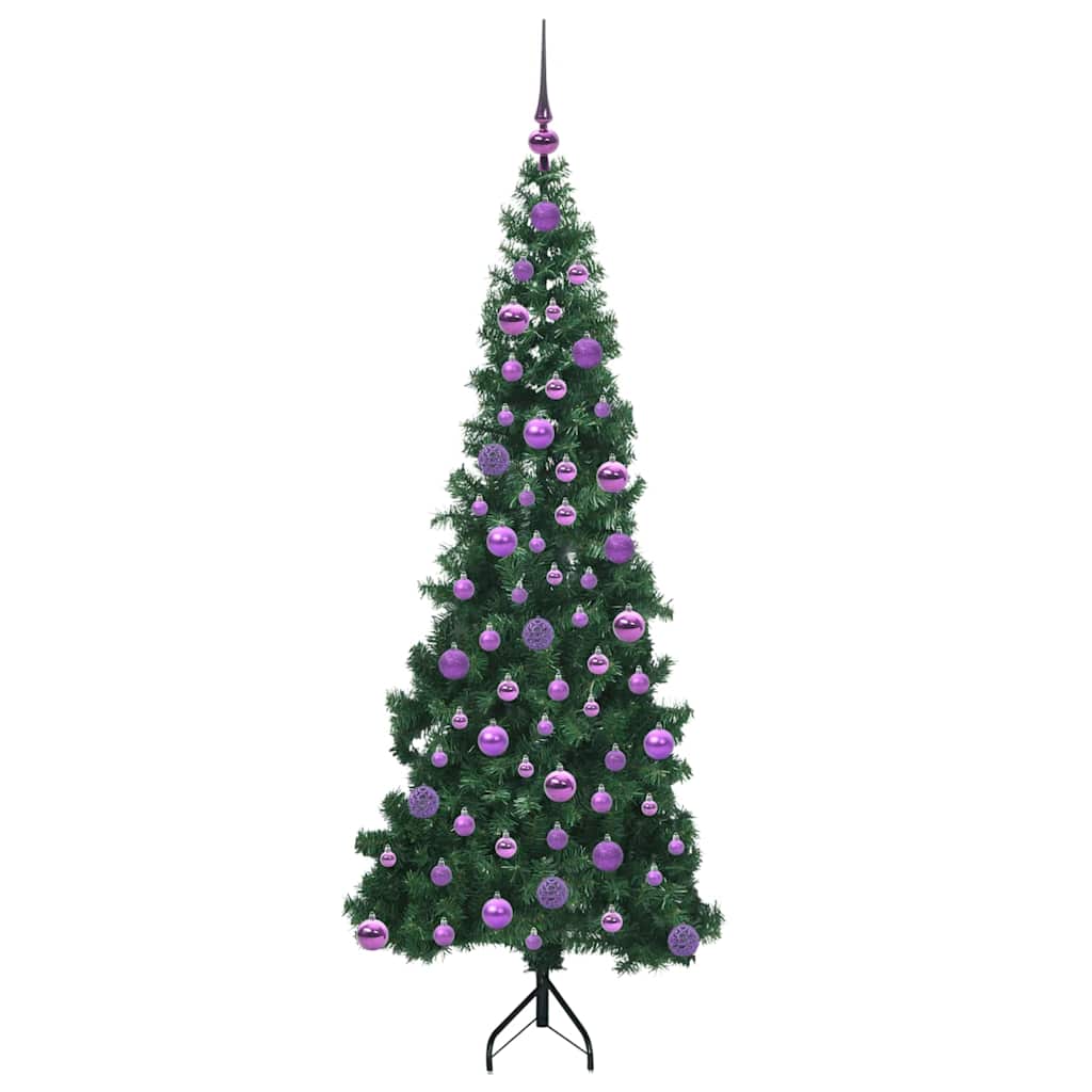 Korner Umjetno Božićno Drvo Zelena 180 cm PVC i metal