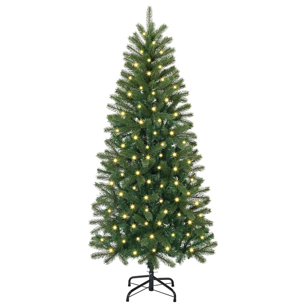 Umjetno božićno drvce s stalakom Zelena 120 cm PE i PVC