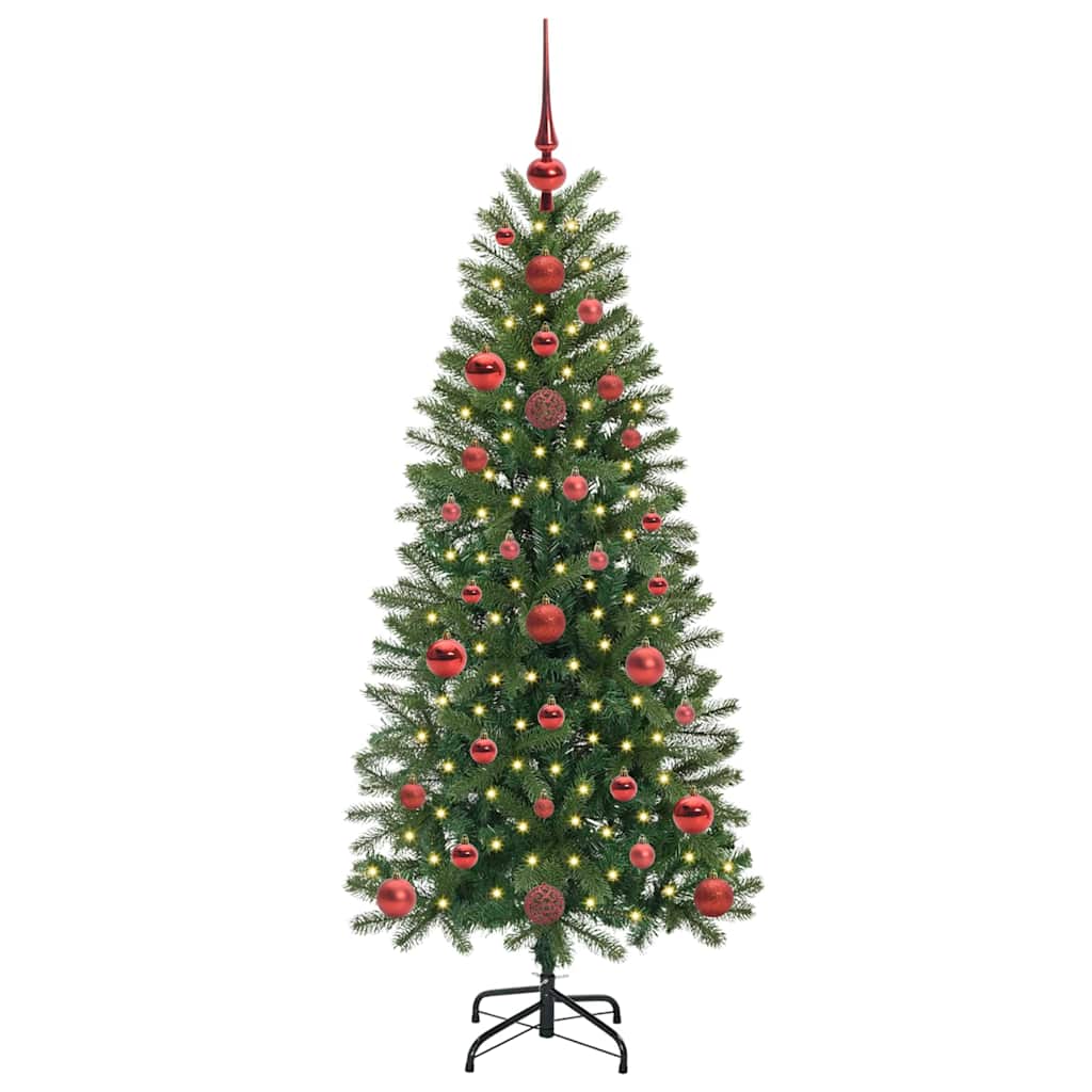 Umjetno božićno drvce s stalakom Zelena 120 cm PE i PVC