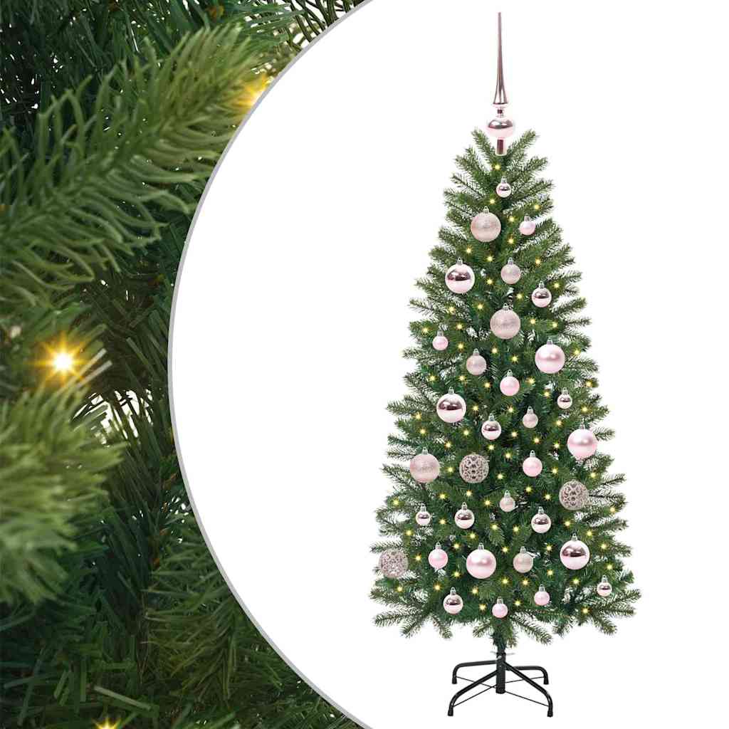 Umjetno božićno drvce s stalakom Zelena 120 cm PE i PVC