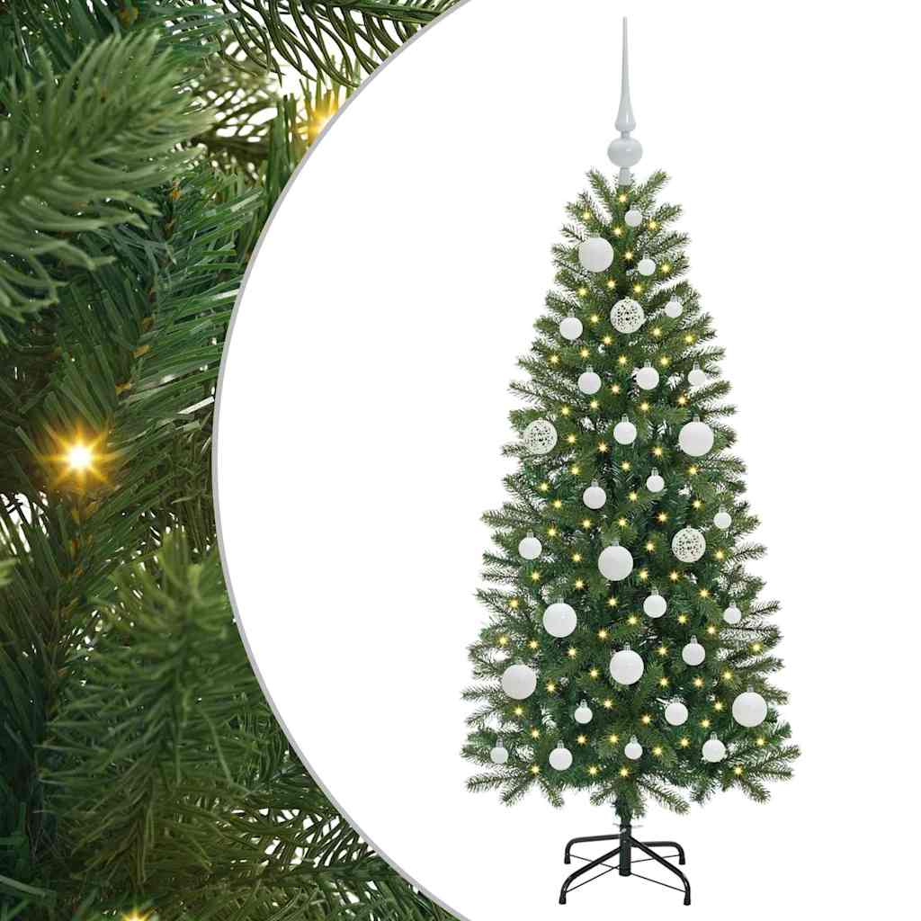 Umjetno božićno drvce s stalakom Zelena 120 cm PE i PVC