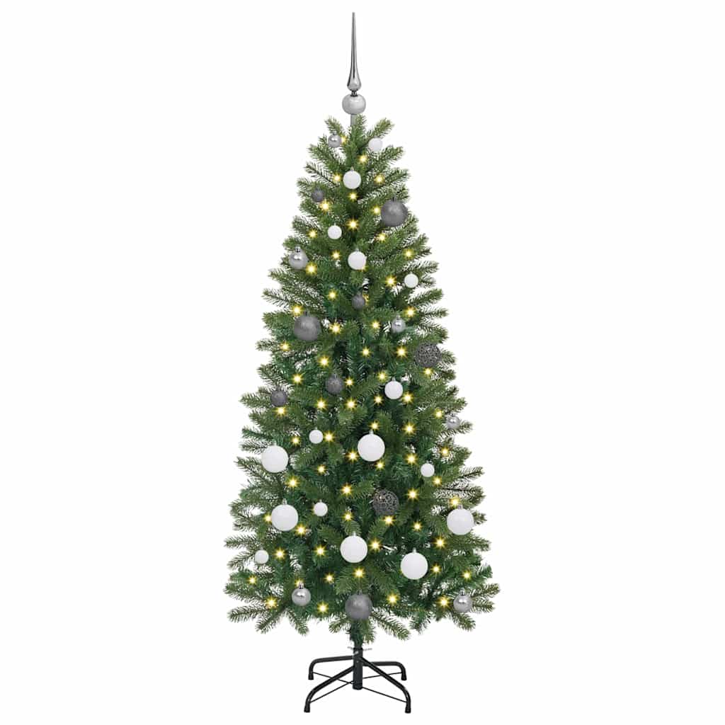 Umjetno božićno drvce s stalakom Zelena 150 cm PE i PVC