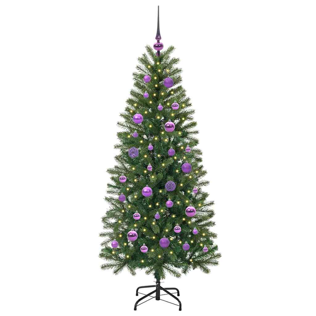 Umjetno božićno drvce s stalakom Zelena 150 cm PE i PVC