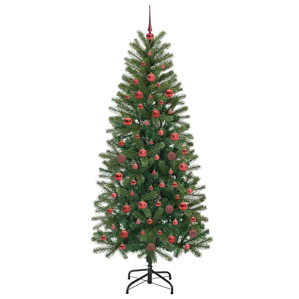Umjetno božićno drvce s stalakom Zelena 180 cm PE i PVC
