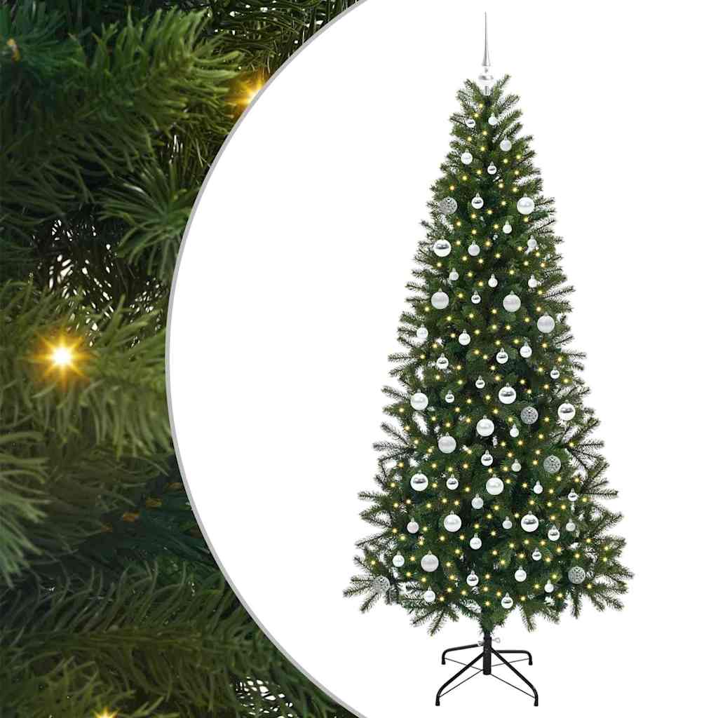 Umjetno božićno drvce Zelena 210 cm PE i PVC