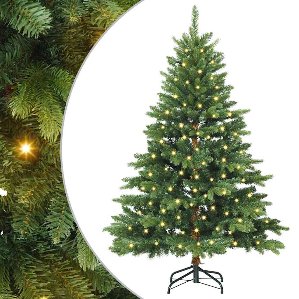 Umjetno božićno drvce s stalakom Zelena 120 cm PE i PVC