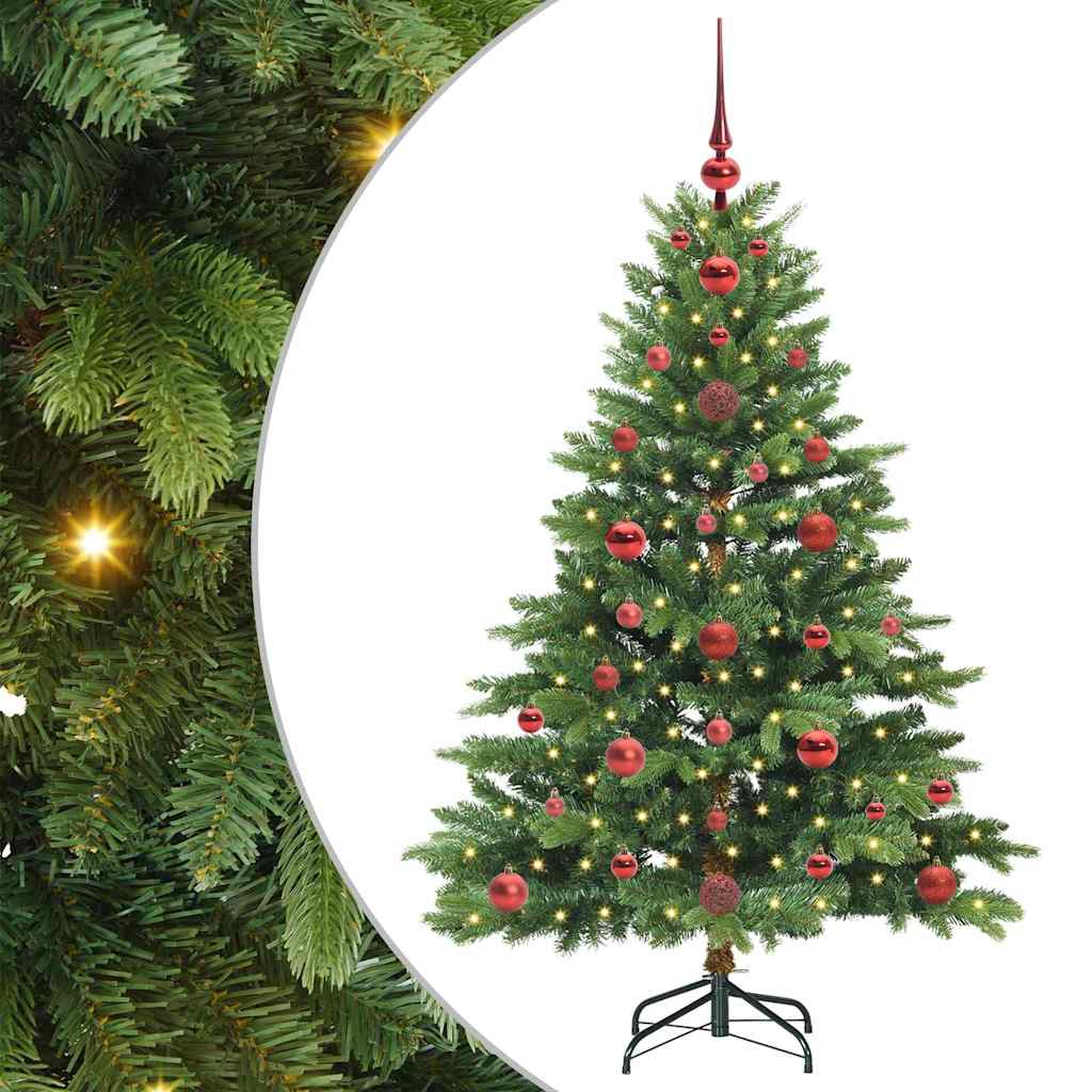 Umjetno božićno drvce s stalakom Zelena 120 cm PE i PVC
