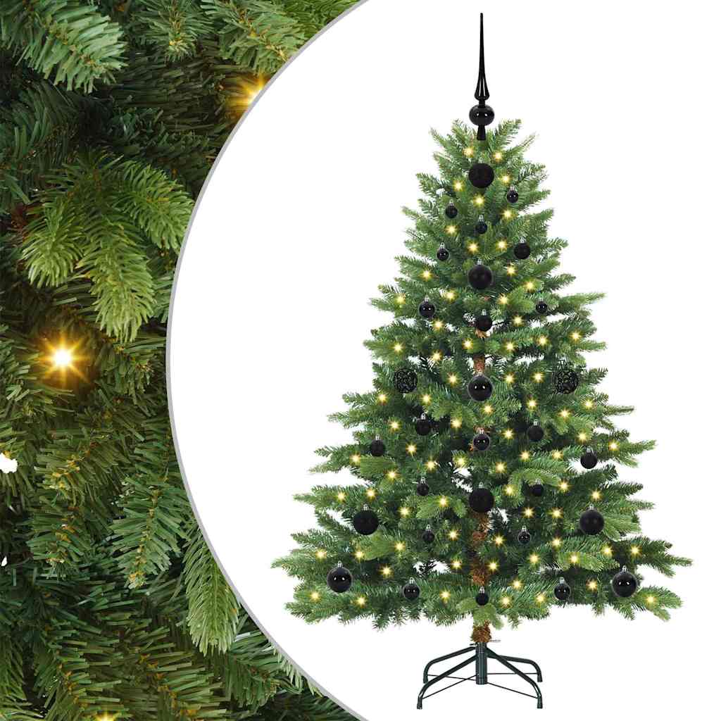 Umjetno božićno drvce s stalakom Zelena 120 cm PE i PVC
