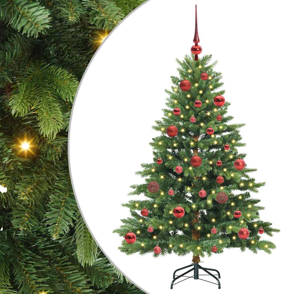 Umjetno božićno drvce s stalakom Zelena 150 cm PE i PVC