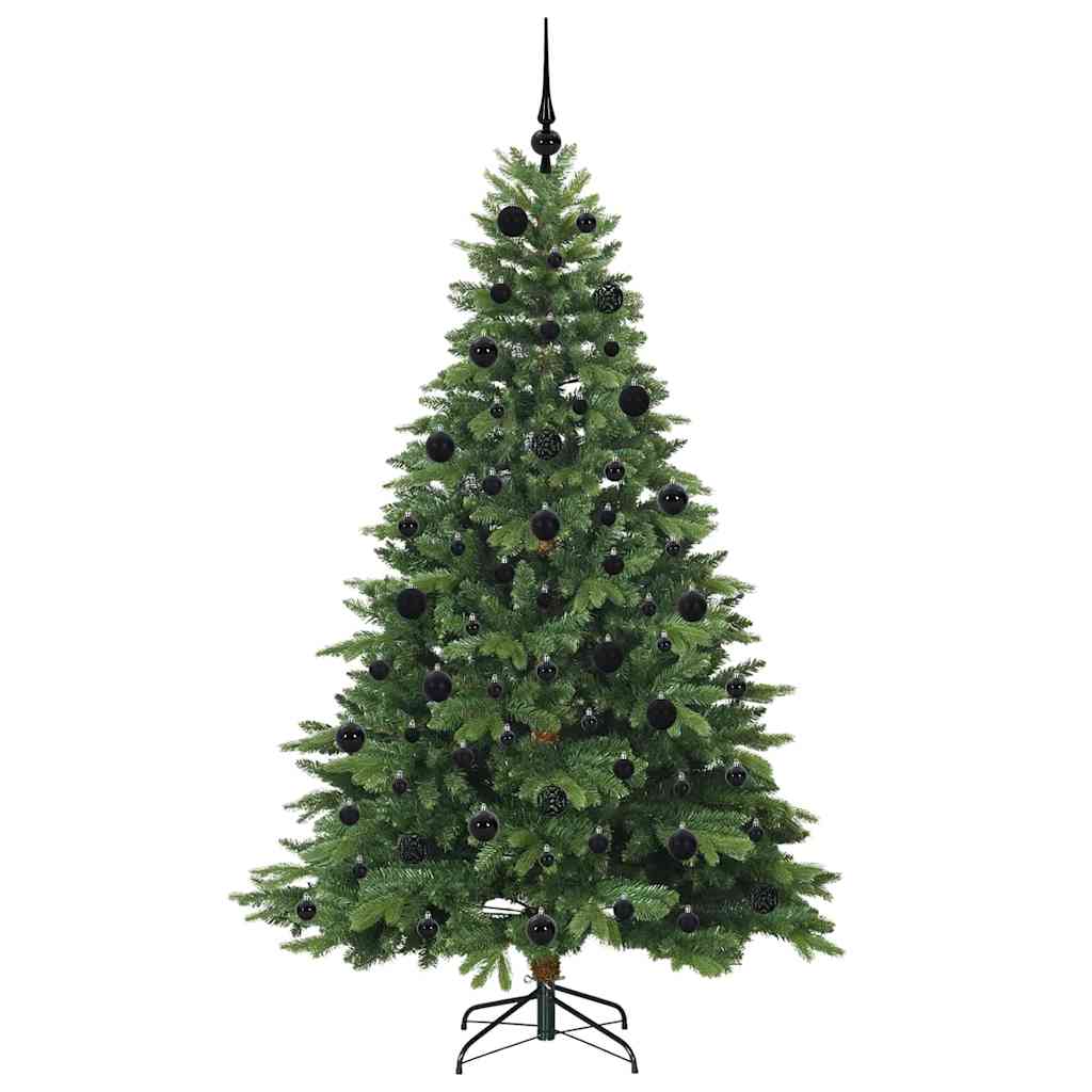 Umjetno božićno drvce s stalakom Zelena 210 cm PE i PVC