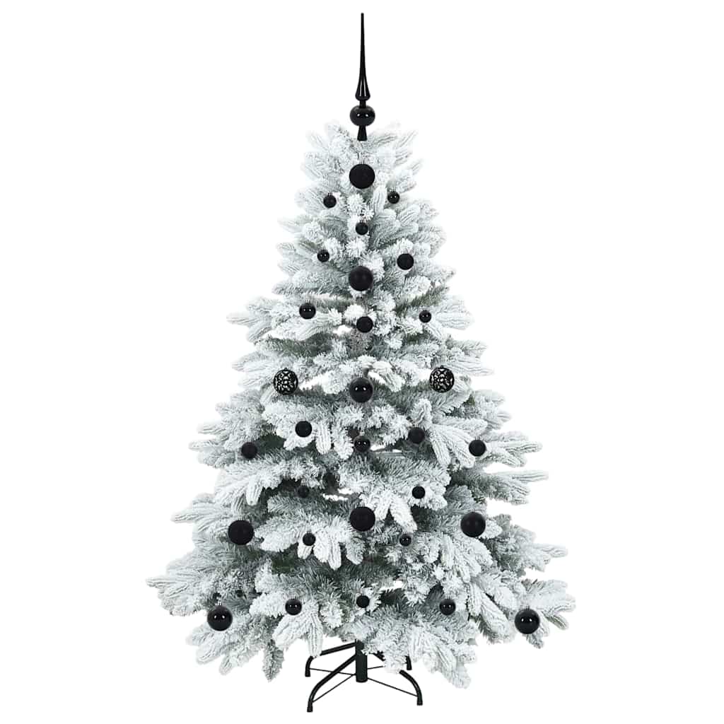 Umjetno božićno drvce s stalakom Bijelo 120 cm PE i PVC