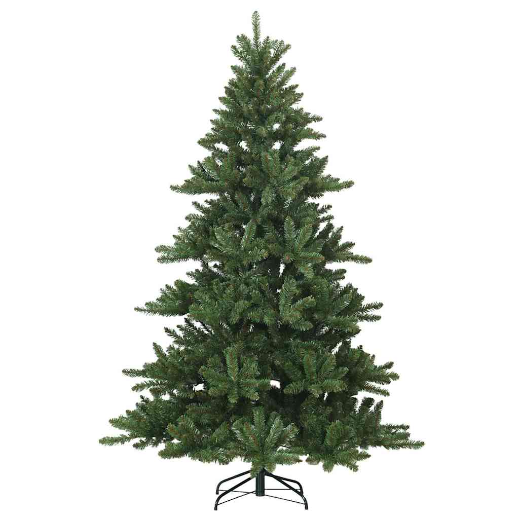 Umjetno božićno drvce s nogom Zelena 240 cm PVC i čelik