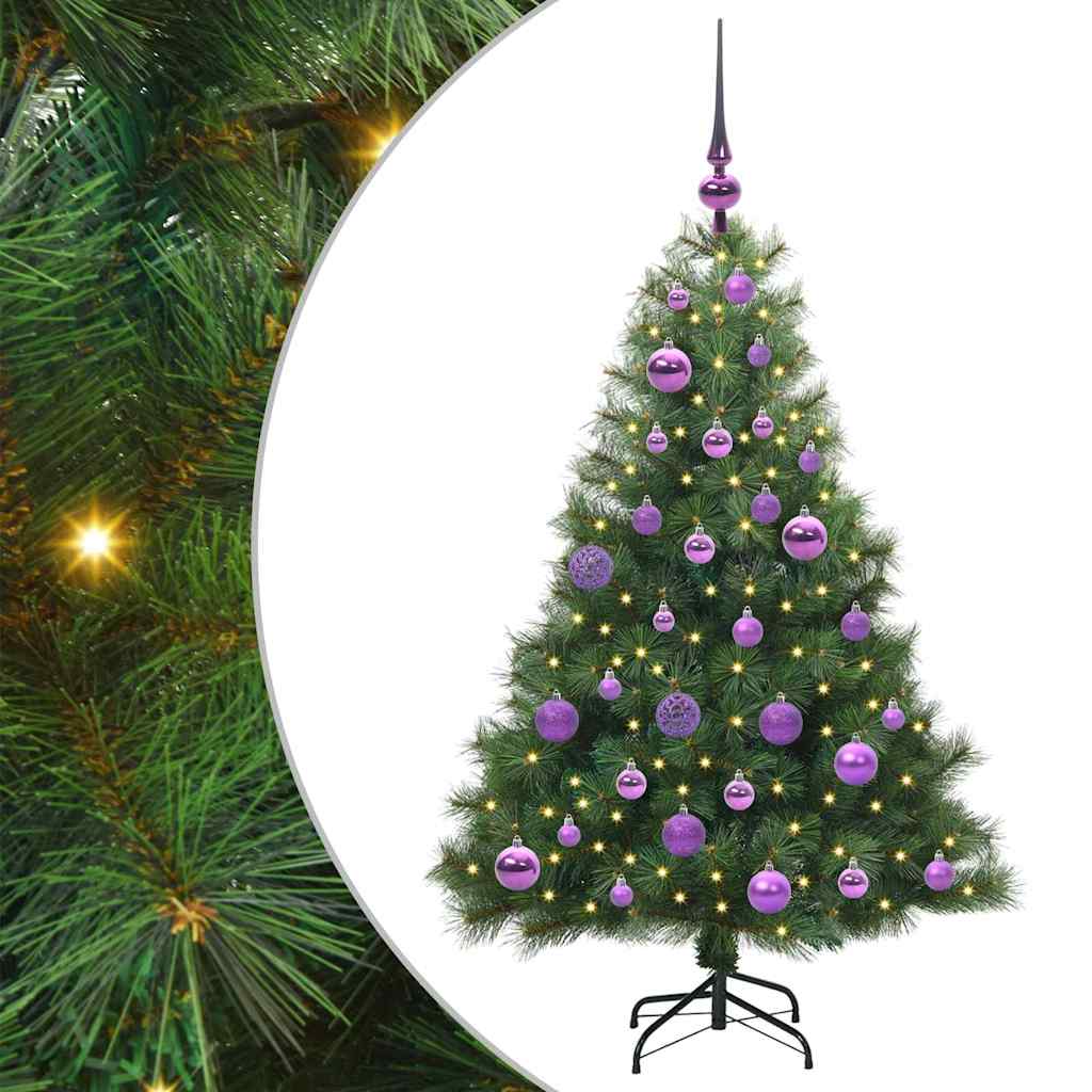 Umjetno božićno drvce s stalakom Zelena 120 cm PE i PVC